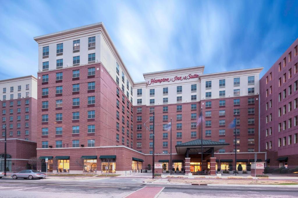 a rendering of the virgin hotels headquarters at Hampton Inn & Suites Oklahoma City-Bricktown in Oklahoma City