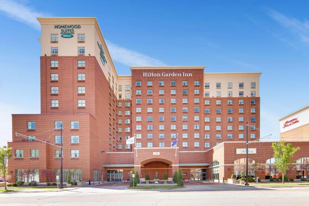 オクラホマシティにあるHilton Garden Inn Oklahoma City/Bricktownのヒルトンガーデンインのレンダリング