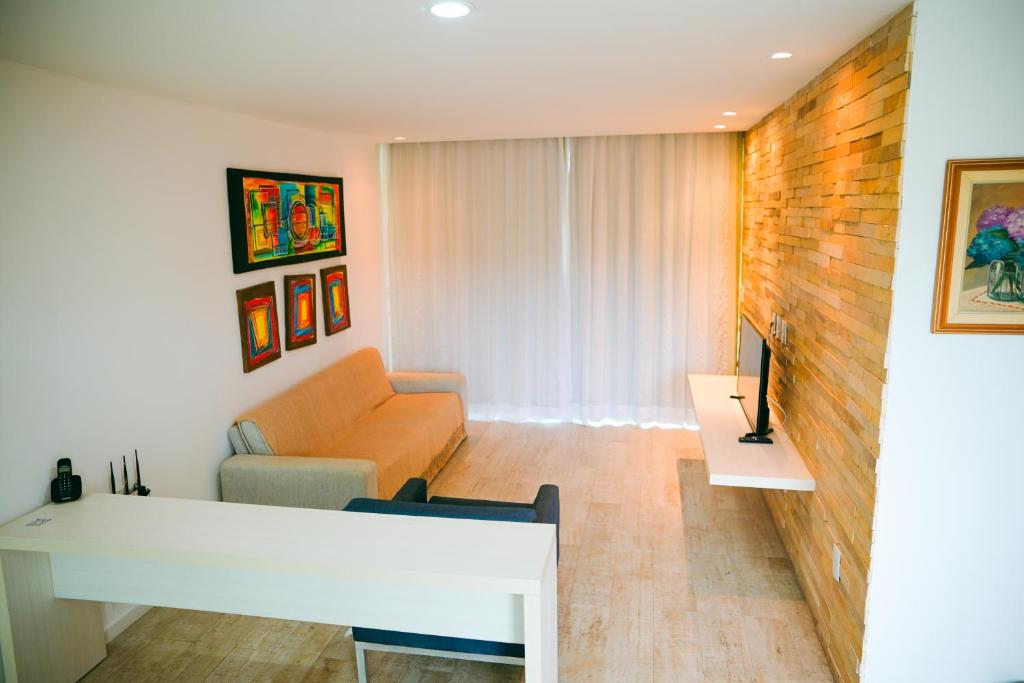 Posezení v ubytování Waterfront Apart Hotel