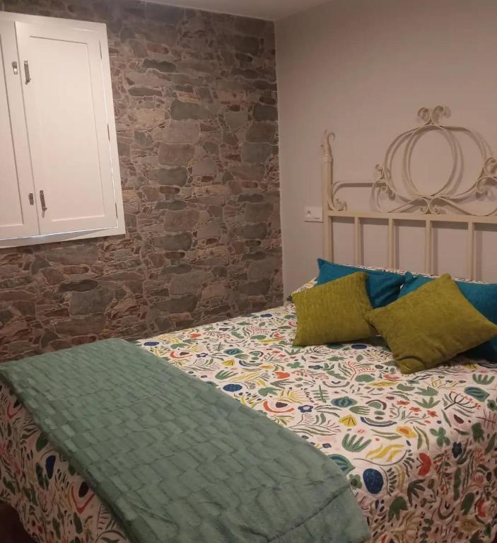 Postel nebo postele na pokoji v ubytování O Noso Lar - RIBEIRA SACRA