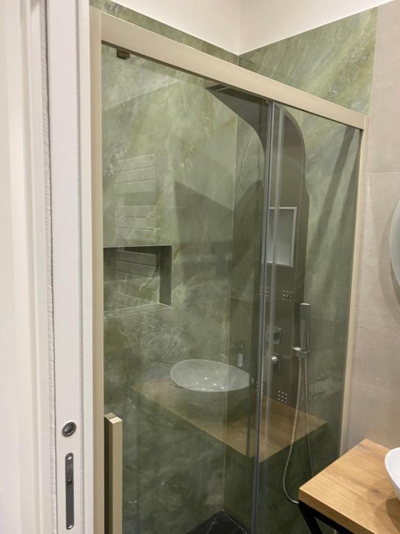 Koupelna v ubytování Le Colonne B&b