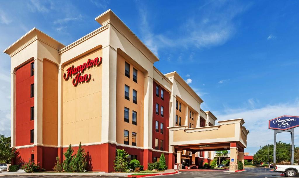 a rendering of a holiday inn hotel at Hampton Inn Oklahoma City Northwest in Oklahoma City