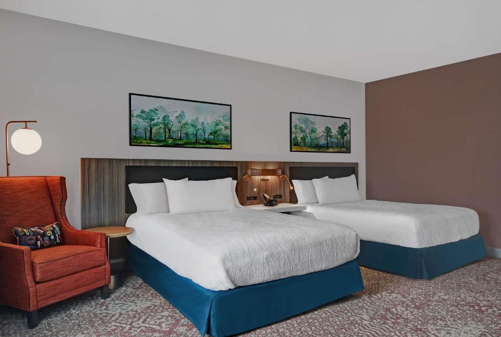 Hilton Garden Inn Madison Huntsville Airport - Deluxe Queen Kamer Met 2 Queensize Bedden