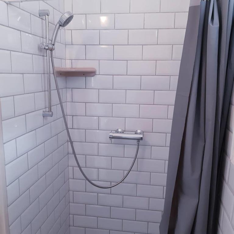 Koupelna v ubytování Edina Vintage Vendégház
