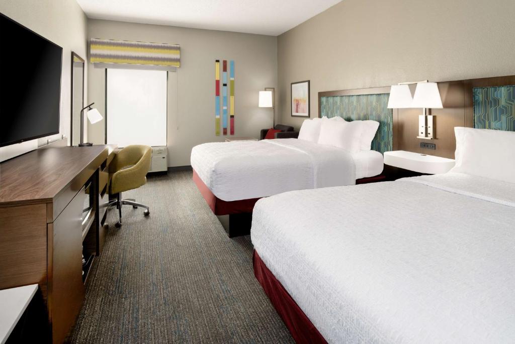 Hampton Inn Richmond/Midlothian Turnpike - Habitación Con Dos Camas Queen - No Fumadores