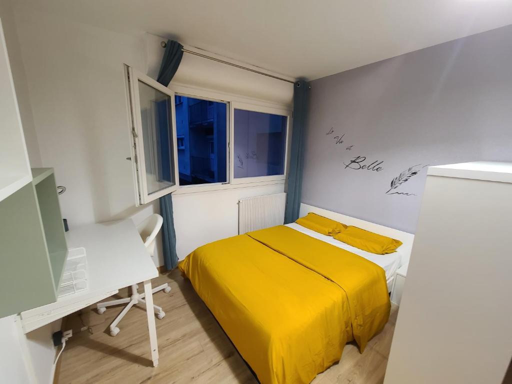 Poste&#x13E; alebo postele v izbe v ubytovan&iacute; Magnifique Studio 26m2