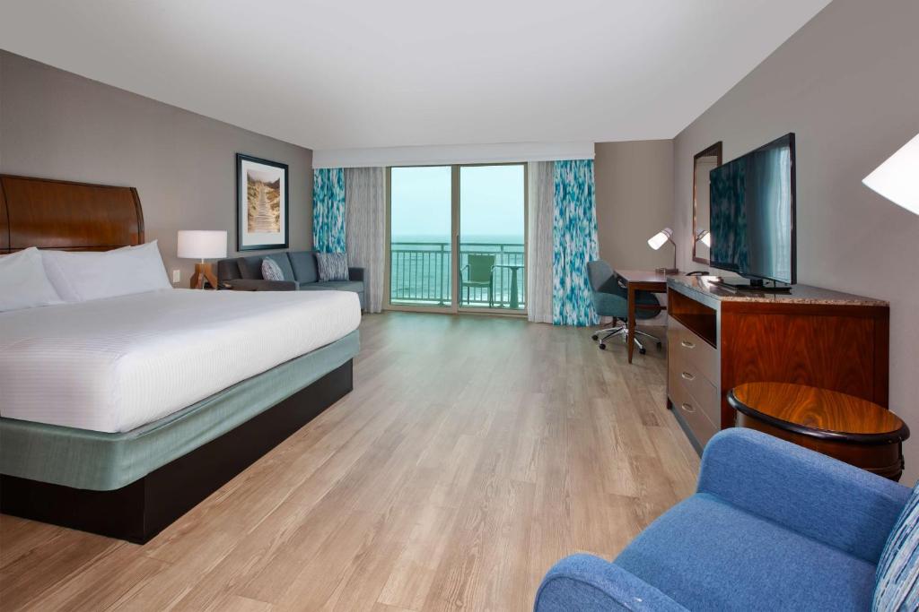 Hilton Garden Inn Virginia Beach Oceanfront - Quarto King - Oceanfront