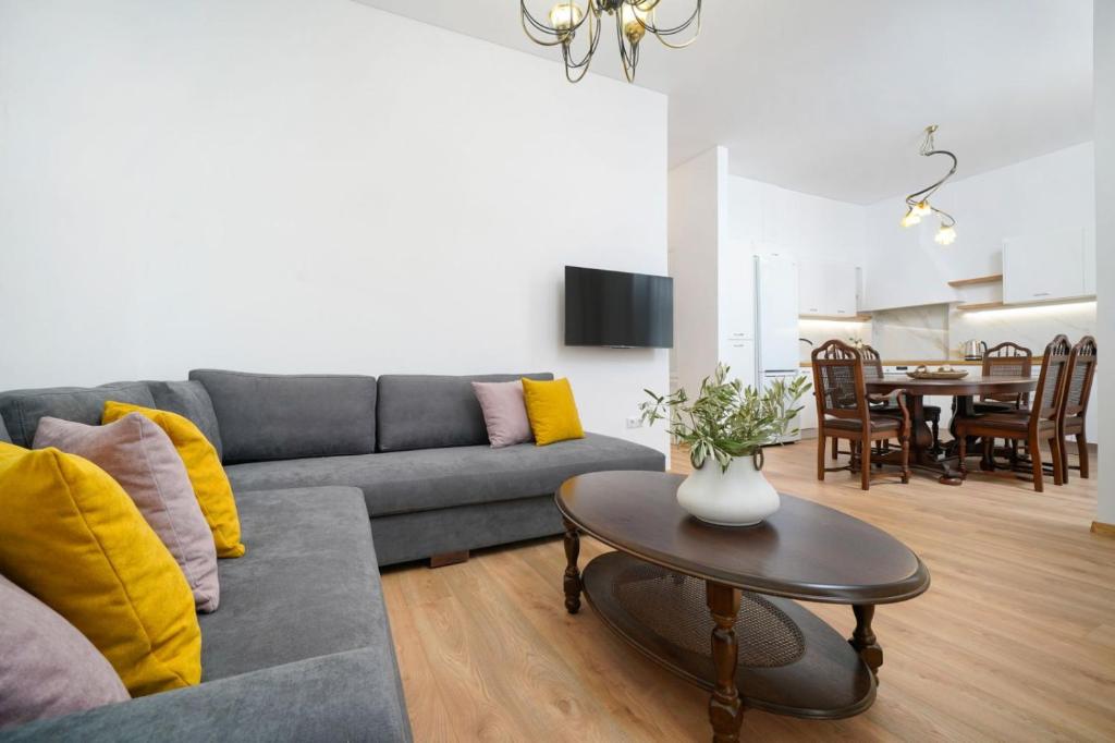 Posezení v ubytování Artio Maisonette