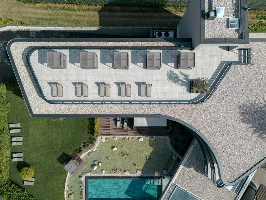 Bazén v ubytování Klein Fein Hotel Anderlahn nebo v jeho okolí