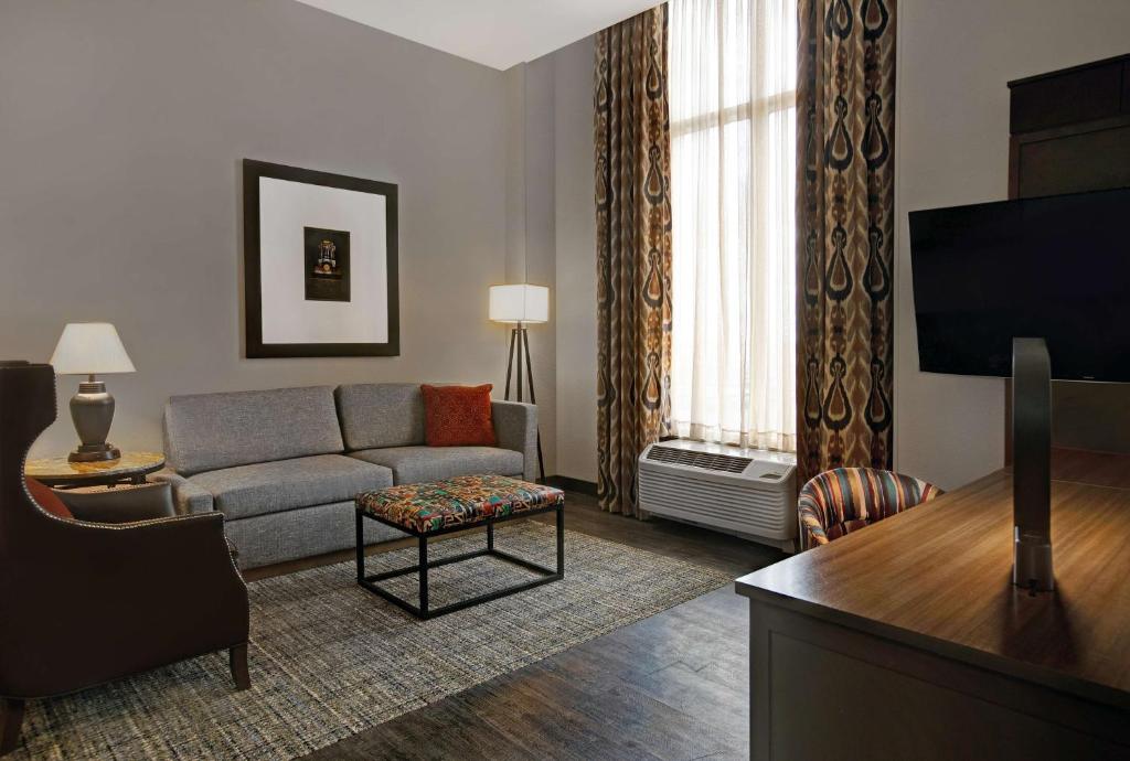 Posezení v ubytování Hampton Inn and Suites Austin University Capitol