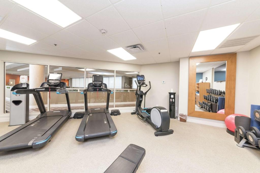 Fitness centrum a/nebo fitness zařízení v ubytování DoubleTree Suites by Hilton Melbourne Beach Oceanfront