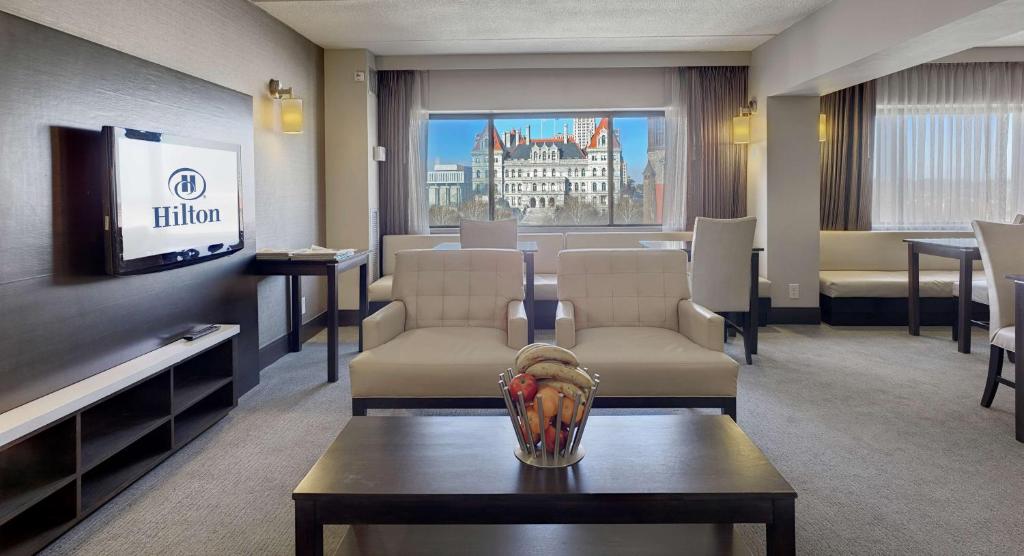 Posezení v ubytování Hilton Albany
