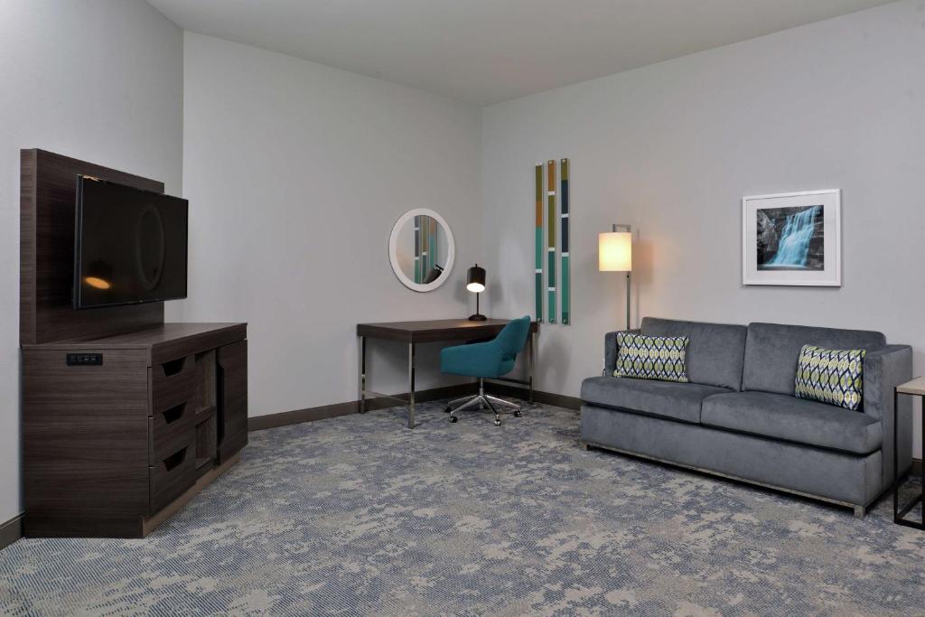 Hampton Inn Cedar Falls Downtown, Ia - Suite 1 Chambre Lit King-Size - Non-Fumeurs