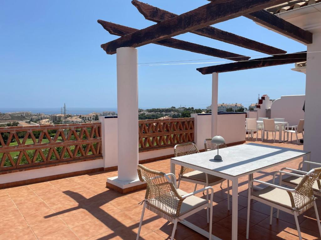 Balkón nebo terasa v ubytování Penthouse with exceptionel view, Miraflores
