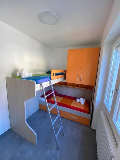 Postel nebo postele na pokoji v ubytování Casa Mattia