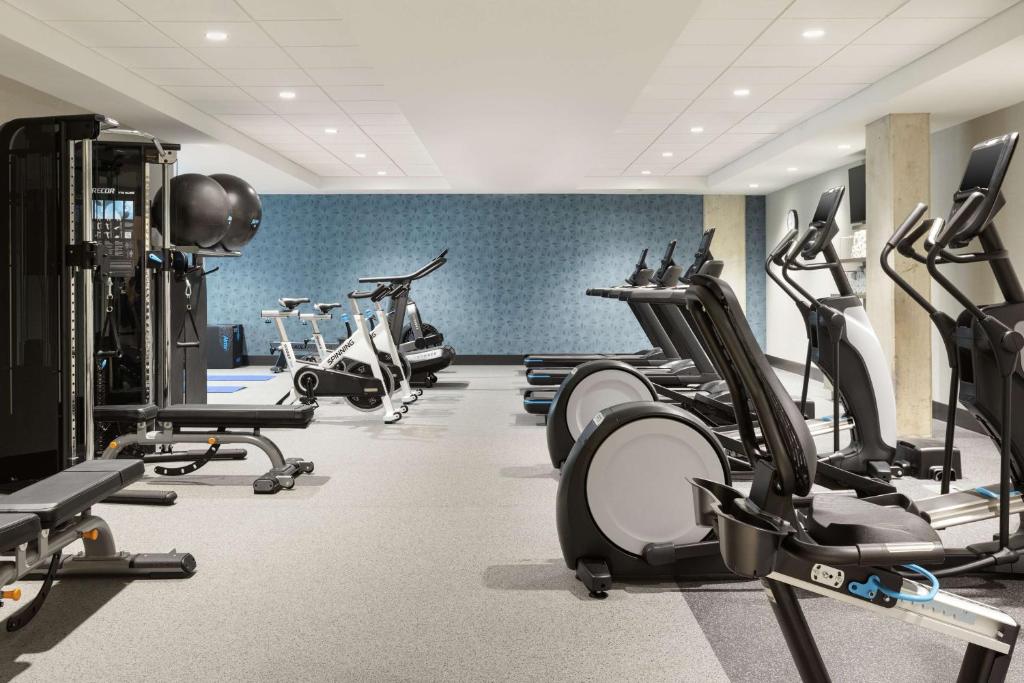 Líkamsræktarstöð og/eða líkamsræktaraðstaða á Hilton Garden Inn Austin North-Near the Domain, TX