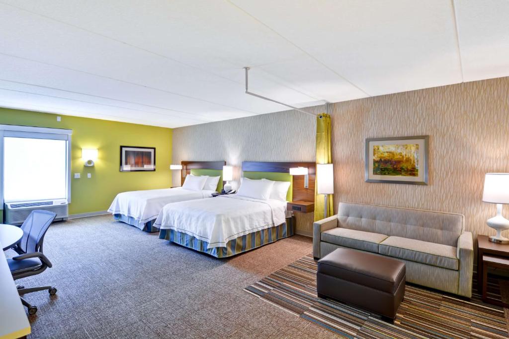 Postel nebo postele na pokoji v ubytování Home2 Suites By Hilton Dickson City Scranton