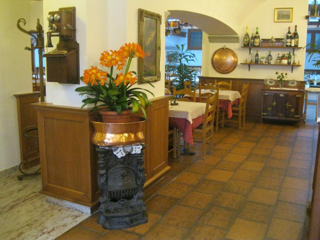Restaurace v ubytování Albergo Esposito