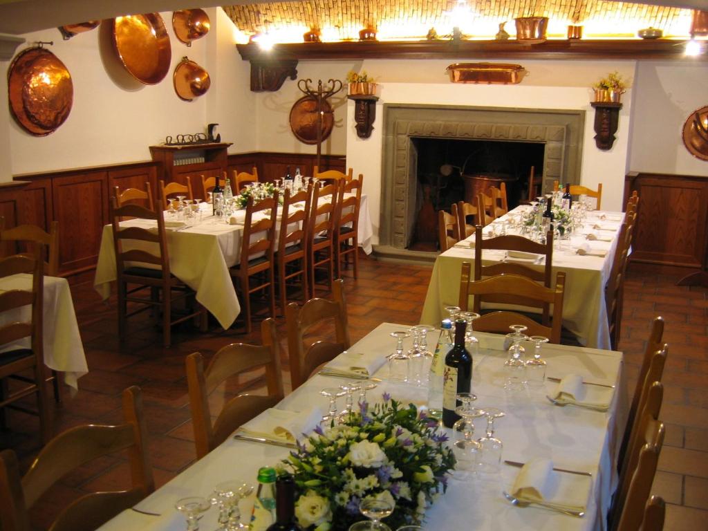 Restaurace v ubytování Albergo Esposito