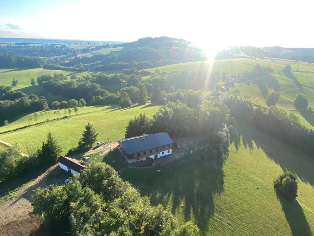 Pokrajina v okolici prenočišča