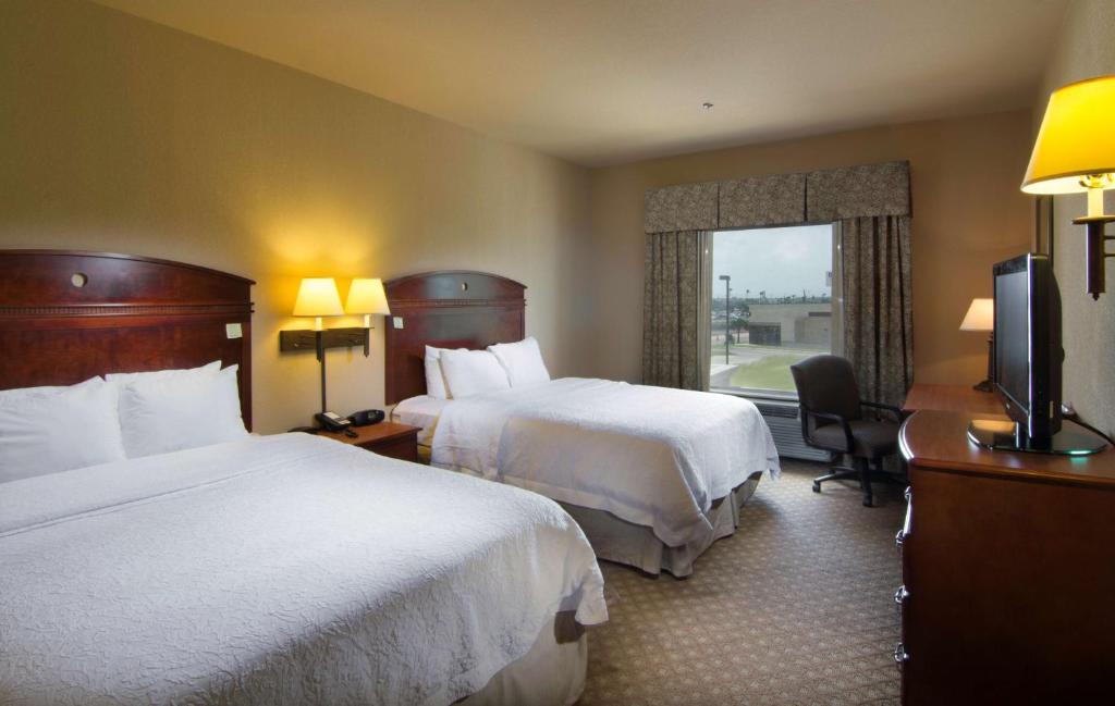 Hampton Inn and Suites-Brownsville - Reina Estándar Sin Micro/rana
