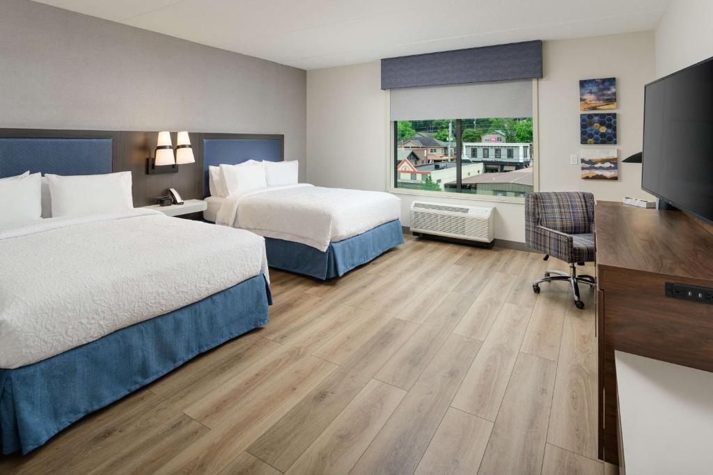 Hampton Inn Blue Ridge, GA - Chambre Queen Avec Deux Lits Queen