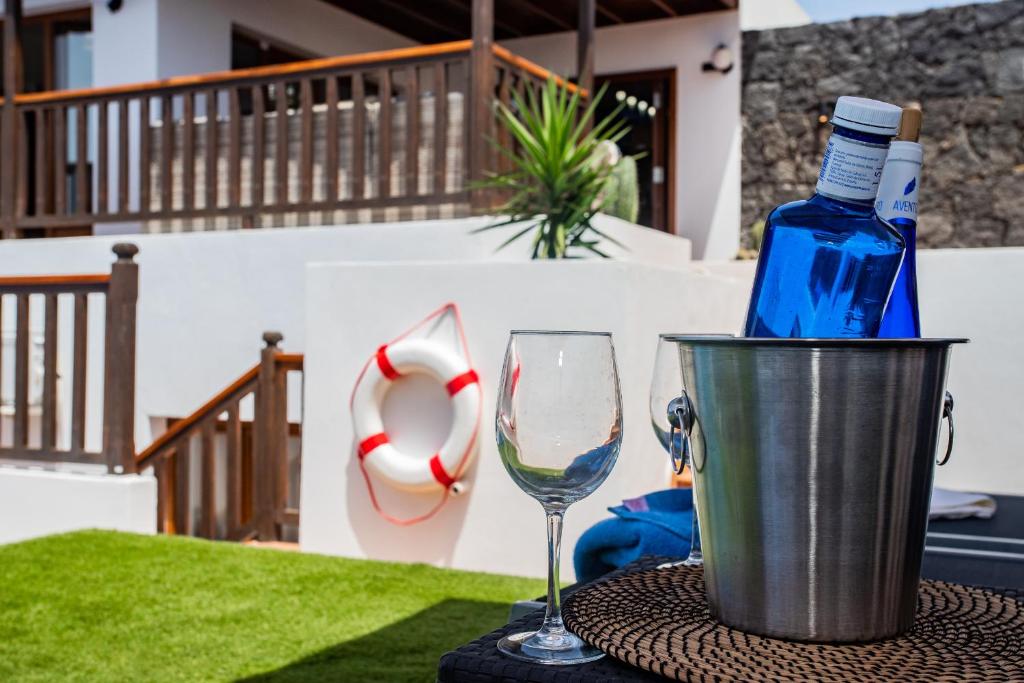 Nápoje v ubytování Villa Casa Blanca