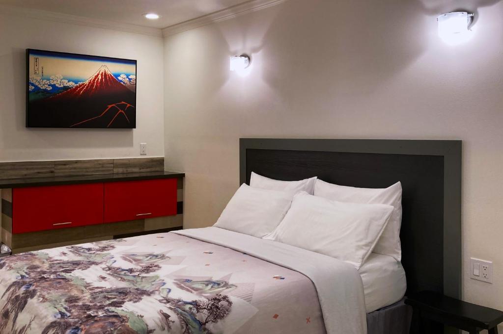 Ein Bett oder Betten in einem Zimmer der Unterkunft Retreat at Crystal Manatee