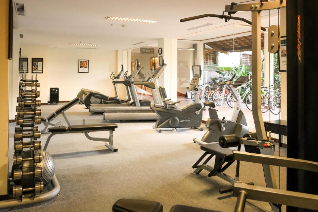 Fitness centrum a/nebo fitness zařízení v ubytování Ayodya Resort Bali