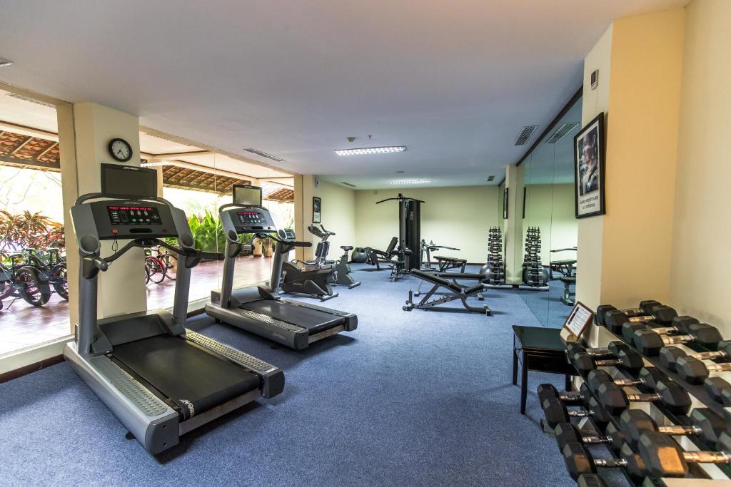 Fitness centrum a/nebo fitness zařízení v ubytování Ayodya Resort Bali