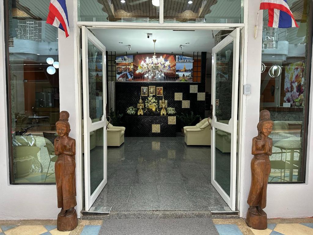 Posezení v ubytování Nid Huahin Hotel