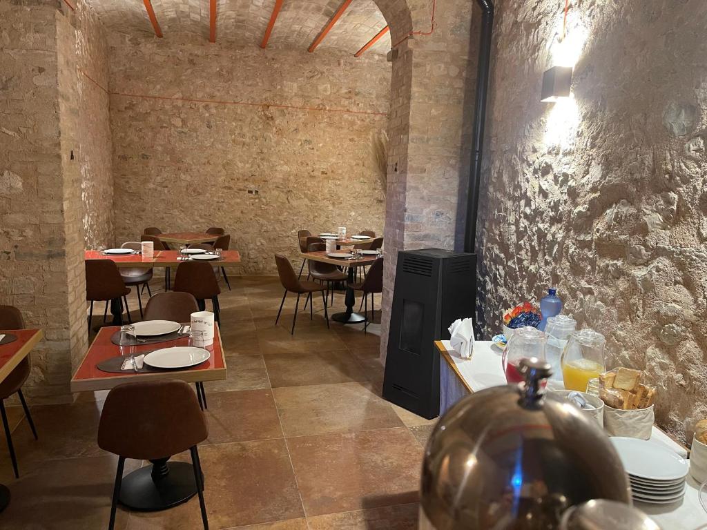 Posezení v ubytování Palazzo Fontana