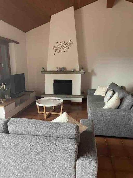 Posezení v ubytování Casa Verbanella