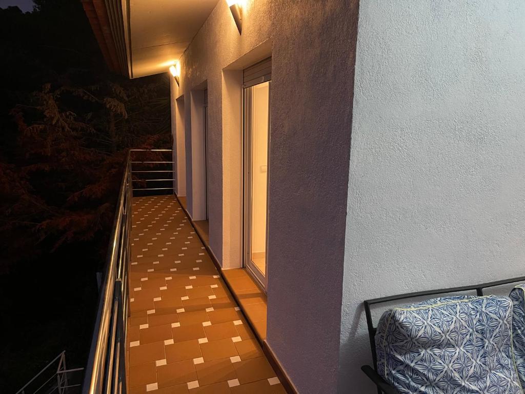 Balkón alebo terasa v ubytovaní Villa for 2 families