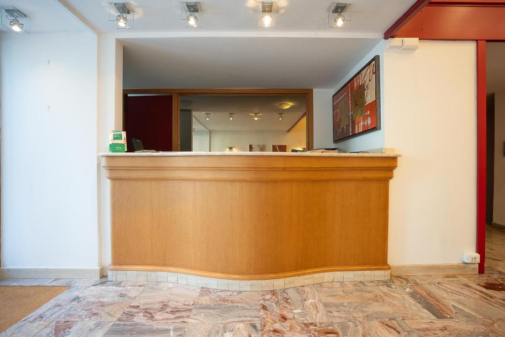 Lounge nebo bar v ubytování Hotel Napoleon