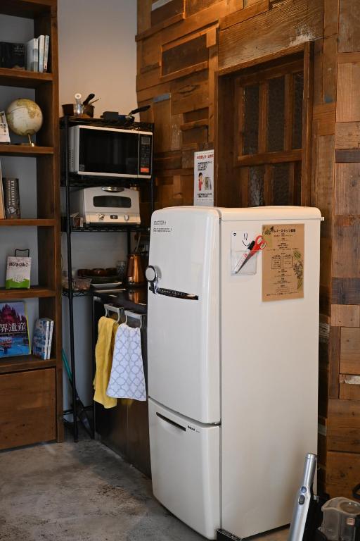 Kuchyň nebo kuchyňský kout v ubytování 36hostel