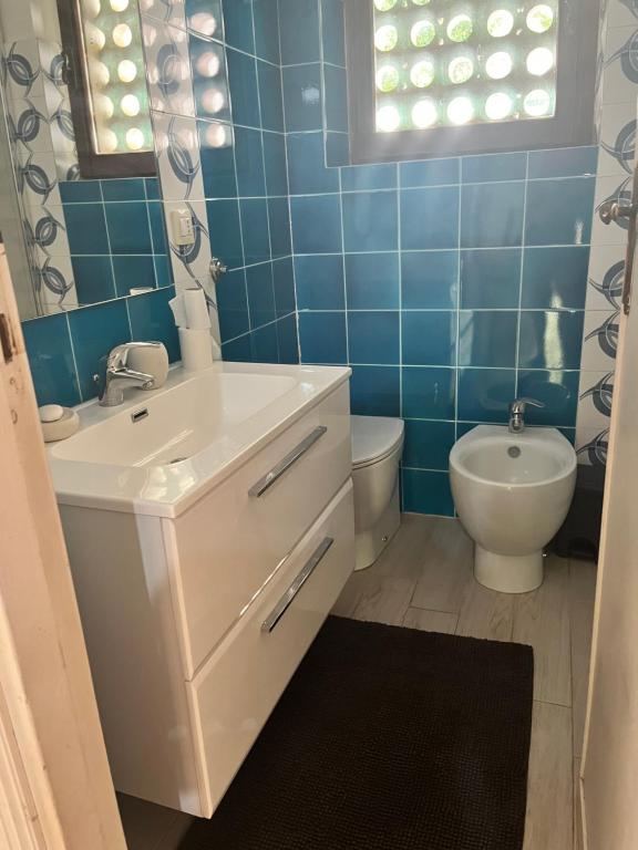 Een badkamer bij Villa Margherita