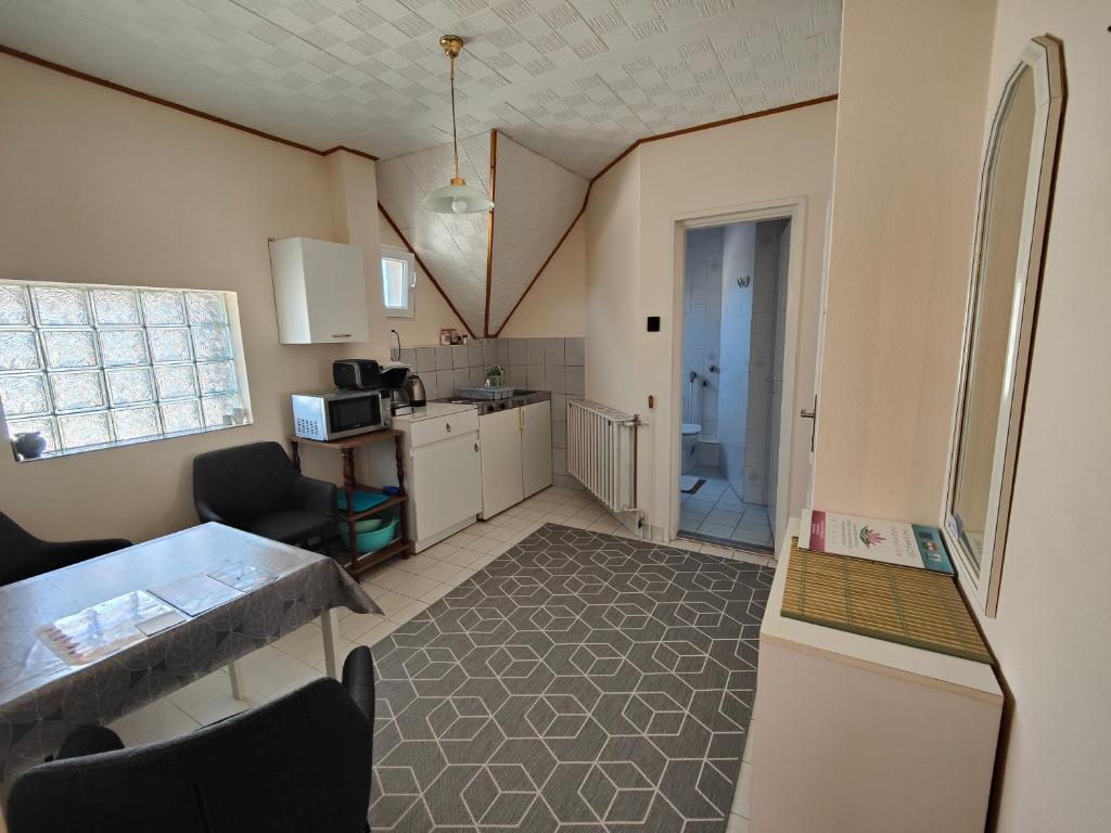 Kuchyň nebo kuchyňský kout v ubytování Viola House