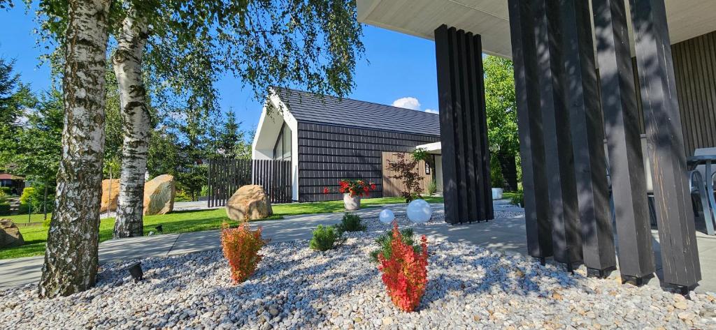 Vonkajšia záhrada v ubytovaní Lake Park
