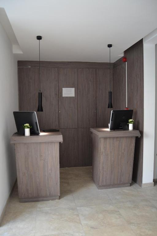 Vstupní hala nebo recepce v ubytování The Helmet Hotel