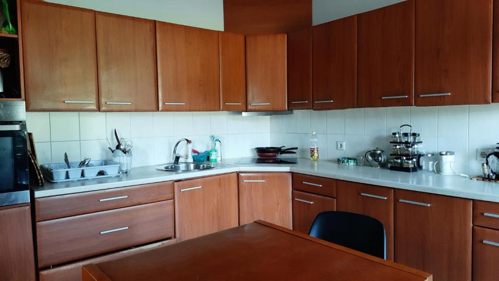 Kuchyň nebo kuchyňský kout v ubytování Willipu Guesthouse