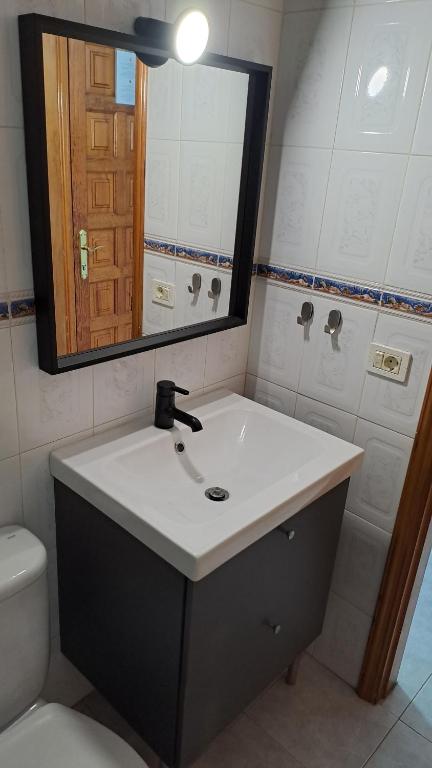 A bathroom at Edificio Gavota