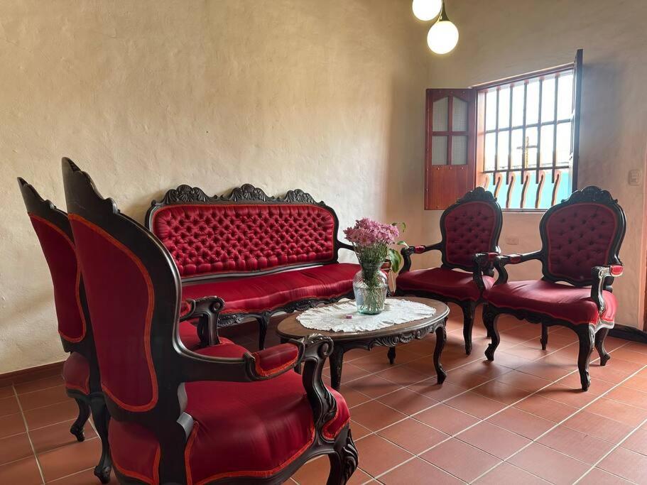 Posezení v ubytování Casa Victoria