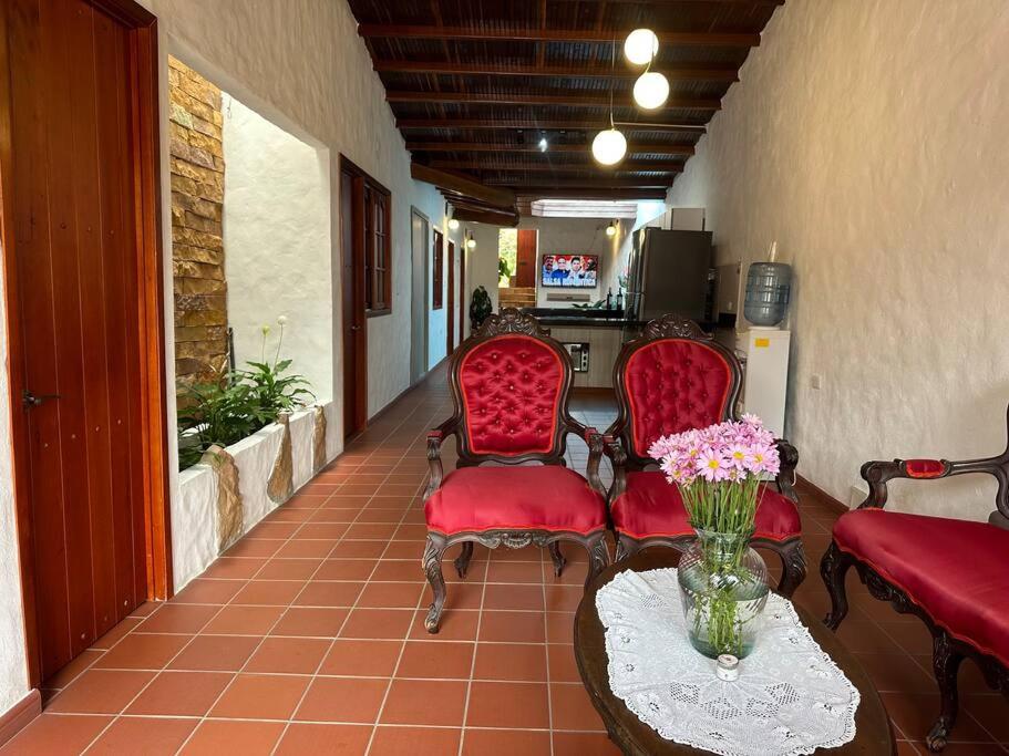 Posezení v ubytování Casa Victoria