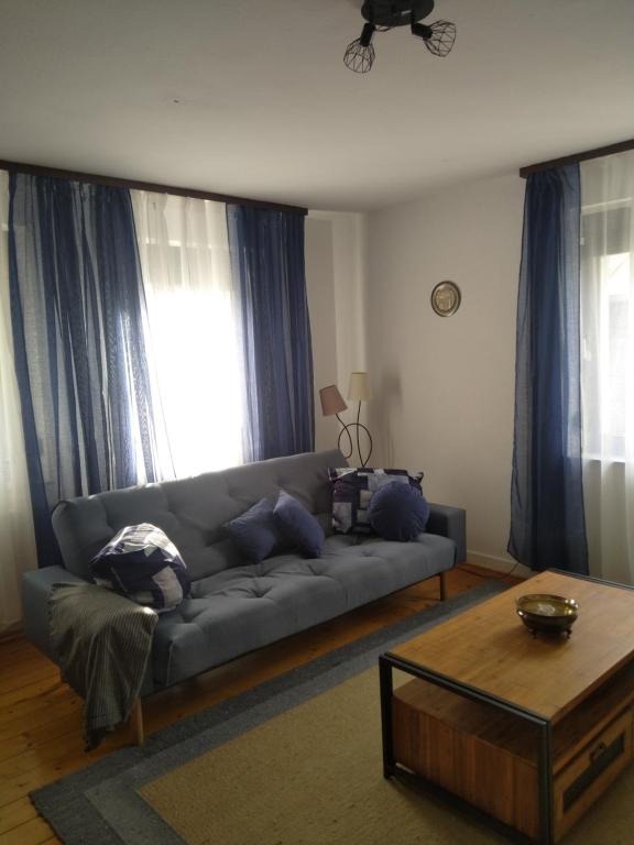 Posezení v ubytování Posträuberquartier