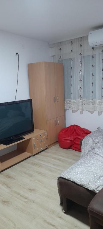 Postel nebo postele na pokoji v ubytování Apartman Vanja