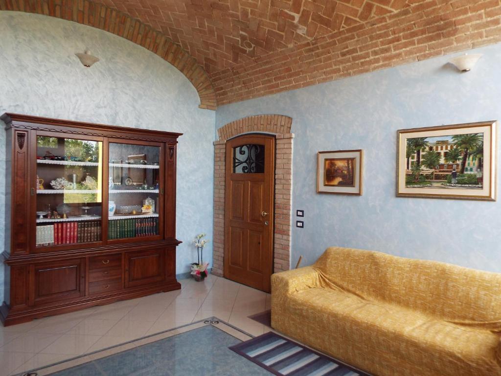 Część wypoczynkowa w obiekcie B&B Il Portico