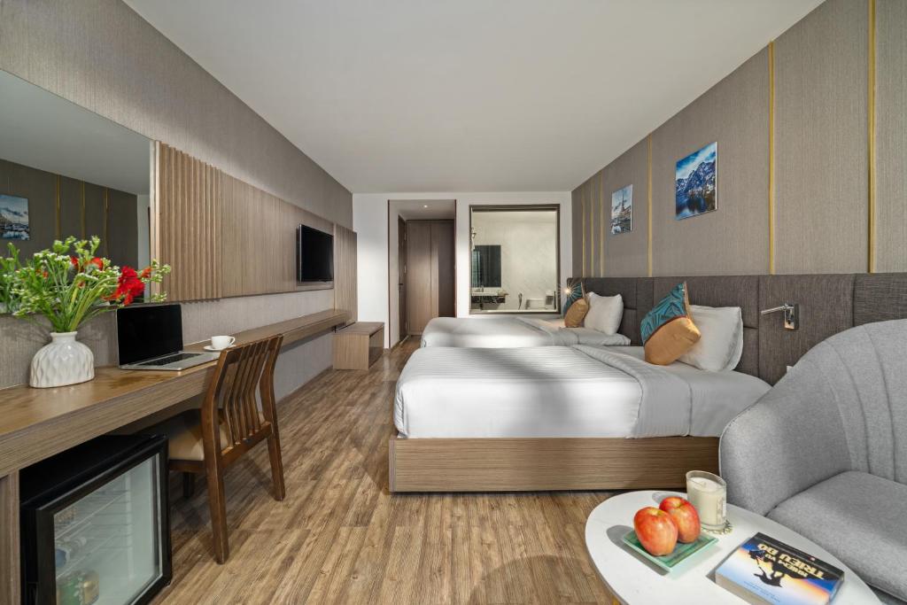 TV a/nebo společenská místnost v ubytování Sochi Hotel