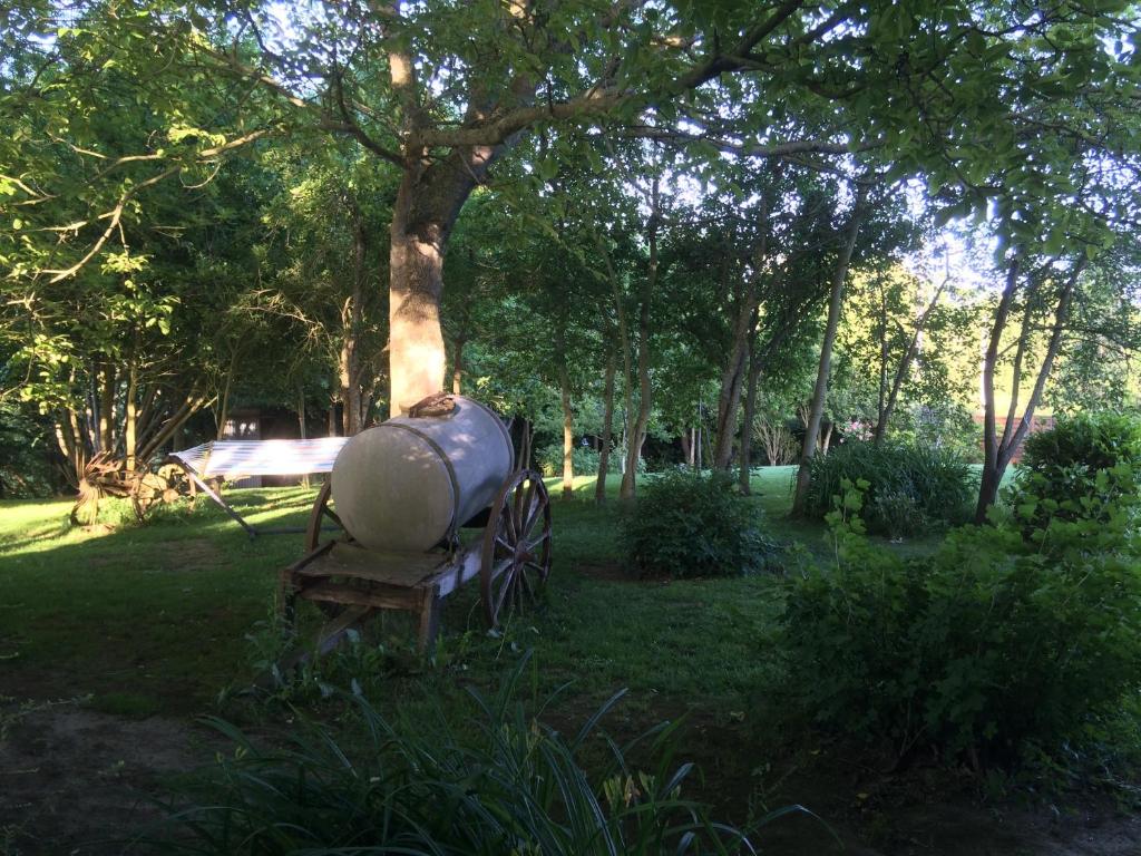 Zahrada ubytování Manoir de La Rogerais & SPA