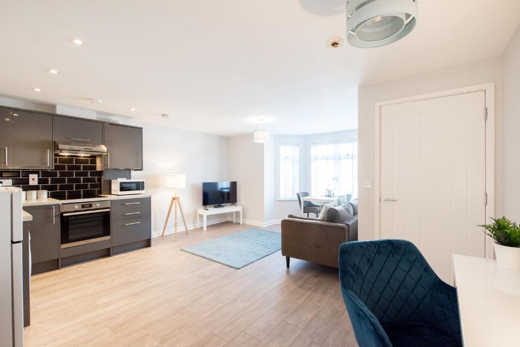 Space Apartments One bed Serviced Apartment Superking Bed Ground